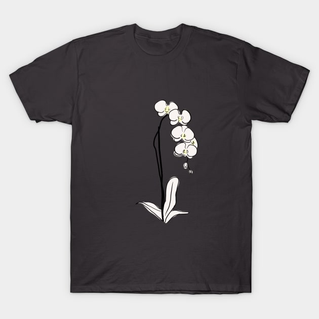 Orchid 2 T-Shirt by Yaalala